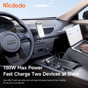 شارژر فندکی 3پورت 100وات برند مک دودو مدل MCDODO CC-3190