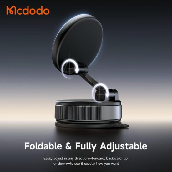 هولدر وکیوم و نگهدارنده مگنتی تاشو موبایل مک دودو مدل MCDODO TB-8540
