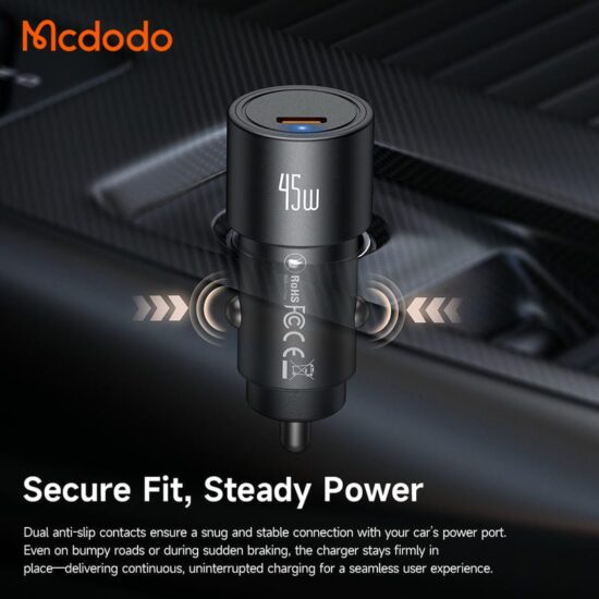 شارژر فندکی 45وات (SFC2.0) برند مک دودو مدل MCDODO CC-5340