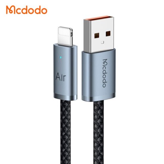 کابل شارژ سریع USB به لایتنینگ 3 آمپر مک دودو مدل MCDODO CA-122 طول 1.2 و 1.8متر