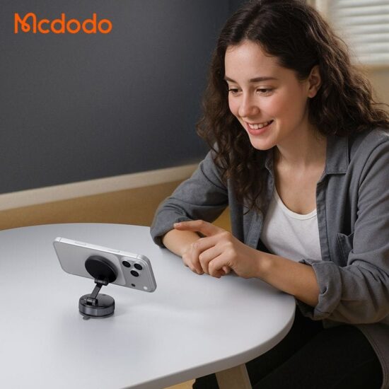 هولدر وکیوم و نگهدارنده مگنتی تاشو موبایل مک دودو مدل MCDODO TB-8540