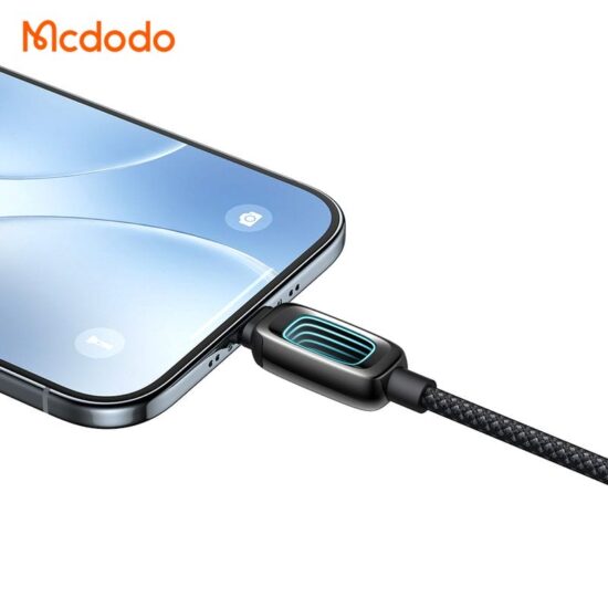 کابل شارژ سریع USB به تایپ سی 6 آمپر مک دودو مدل MCDODO CA-0380 نمایشگردار 1.2متر