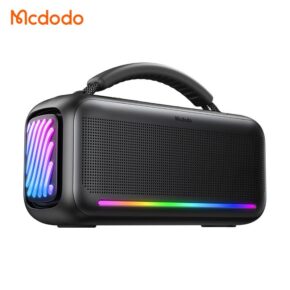 اسپیکر بلوتوثی قابل حمل مک دودو مدل MCDODO BS-8980 بهمراه رقص نور