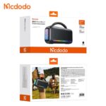 اسپیکر بلوتوثی قابل حمل مک دودو مدل MCDODO BS-8980 بهمراه رقص نور