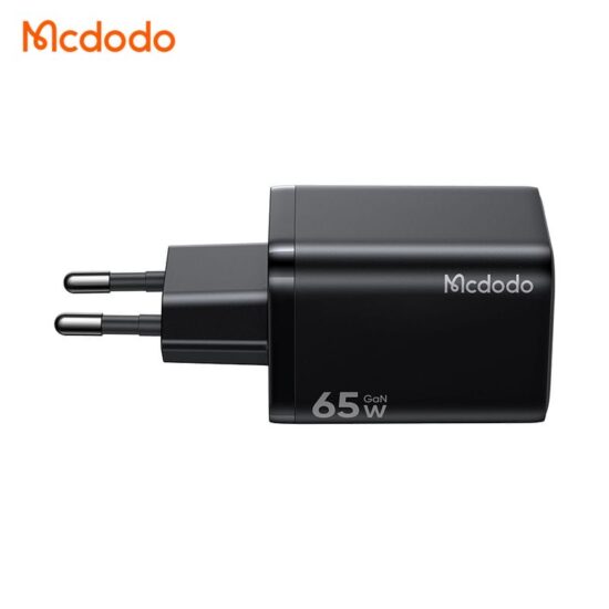 شارژر آداپتور دیواری مینی 65وات برند مک دودو مدل MCDODO GaN CH-0850