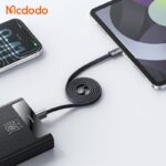 کابل شارژ سریع USB به تایپ سی بدنه مگنتی 6آمپر مک دودو مدل MCDODO CA-1200 طول 1متر