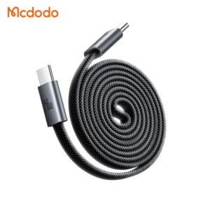 کابل شارژ تایپ سی به تایپ سی 240وات بدنه مگنتی مک دودو مدل MCDODO CA-9900 طول 1.2متر