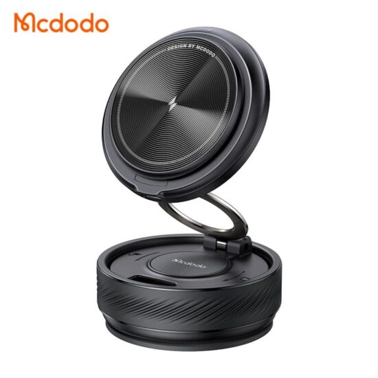 هولدر وکیوم شارژ وایرلس و نگهدارنده مگنتی تاشو موبایل مک دودو مدل MCDODO CH-8610