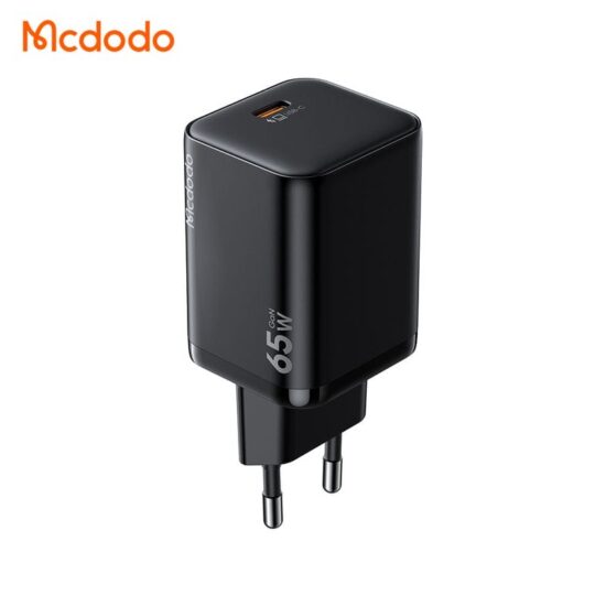 شارژر آداپتور دیواری مینی 65وات برند مک دودو مدل MCDODO GaN CH-0850