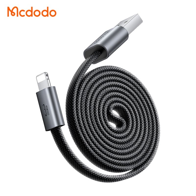 کابل شارژ سریع لایتنینگ 3 آمپر بدنه مگنتی مک دودو مدل MCDODO CA-1160 طول 1متر کابل شارژ سریع لایتنینگ 3 آمپر بدنه مگنتی مک دودو مدل MCDODO CA-1160 طول 1متر