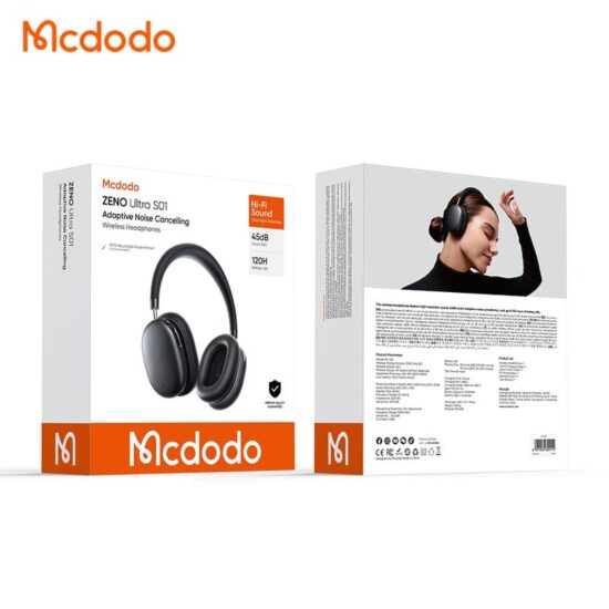 هدفون و هدست بلوتوث مک دودو مدل MCDODO HP-5200 Ultra S01 حذف نویز ANC