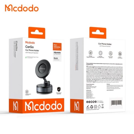هولدر وکیوم و نگهدارنده مگنتی تاشو موبایل مک دودو مدل MCDODO TB-8540