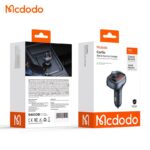 شارژر فندکی 3پورت 72وات با قابلیت تماس و پخش موسیقی مک دودو مدل MCDODO CC-5950