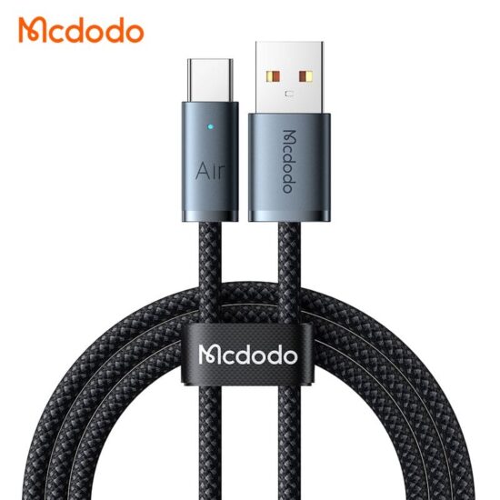 کابل شارژ سریع USB به تایپ سی 6 آمپر مک دودو مدل MCDODO CA-132 طول 1.2متر