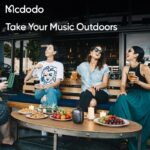 اسپیکر بلوتوثی قابل حمل مک دودو مدل MCDODO BS-8970 بهمراه رقص نور