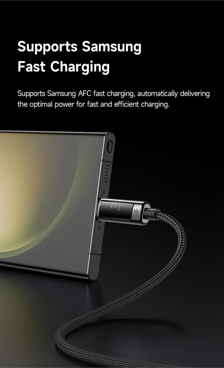 کابل شارژ و انتقال دیتا USB به تایپ سی 6آمپر از برند مک دودو مدل MCDODO CA-887 نمایشگر دیجیتال طول 1.2متر | جانبی360