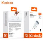 شارژر آداپتور دیواری مینی 45وات مک دودو مدل MCDODO CH-443 GaN