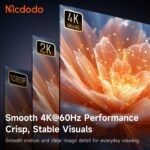 کابل انتقال تصویر (4K @ 60Hz) HDMI به تایپ سی مک دودو مدل MCDODO CA-7900