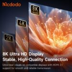 کابل انتقال تصویر (8K @ 60Hz) HDMI به تایپ سی مک دودو مدل MCDODO CA-8040