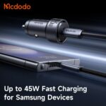 شارژر فندکی 45وات (SFC2.0) برند مک دودو مدل MCDODO CC-1520