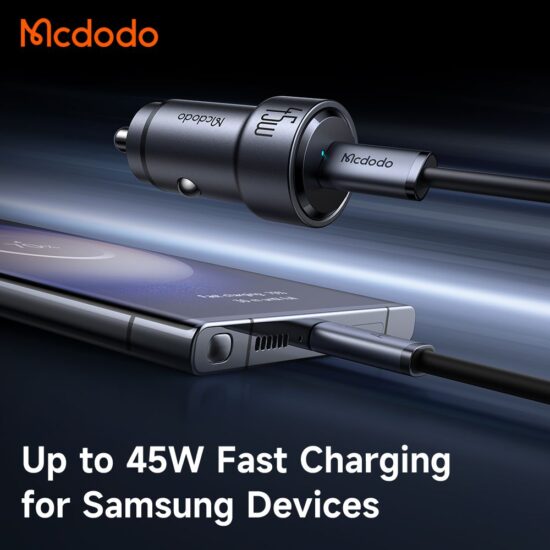 شارژر فندکی 45وات (SFC2.0) برند مک دودو مدل MCDODO CC-1520