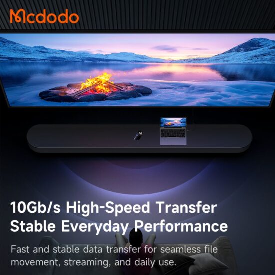 کابل انتقال تصویر (4K @ 60Hz) HDMI به تایپ سی مک دودو مدل MCDODO CA-7900