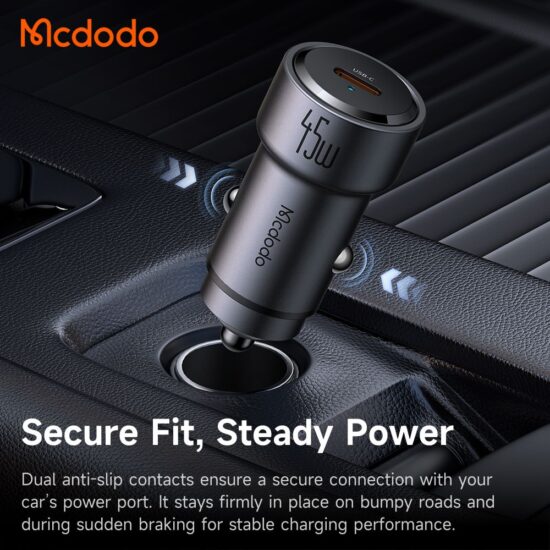 شارژر فندکی 45وات (SFC2.0) برند مک دودو مدل MCDODO CC-1520