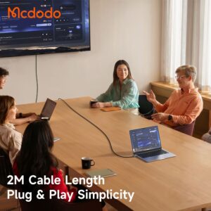 کابل انتقال تصویر (8K @ 60Hz) HDMI به تایپ سی مک دودو مدل MCDODO CA-8040