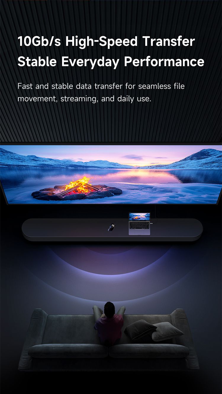 کابل انتقال تصویر (8K @ 60Hz) با کیفیت Ultra HD تبدیل HDMI به تایپ سی از برند مک دودو مدل MCDODO CA-804 به طول 2متر از جنس کنفی | جانبی360