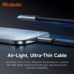 کابل شارژ تایپ سی به تایپ سی 240وات مک دودو مدل MCDODO CA-708 طول 1.2 و 1.8متر