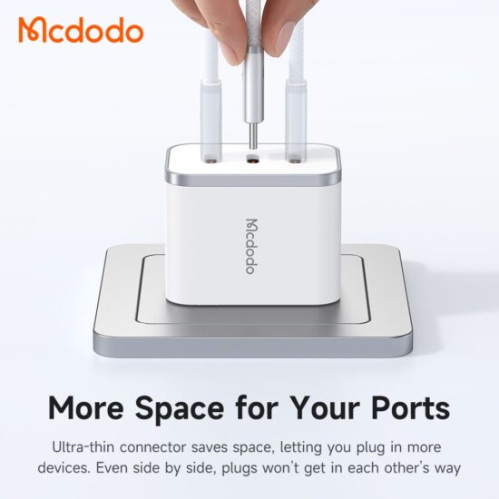 کابل شارژ تایپ سی به لایتنینگ 36وات مک دودو مدل MCDODO CA-778 طول 1.2 و 1.8متر