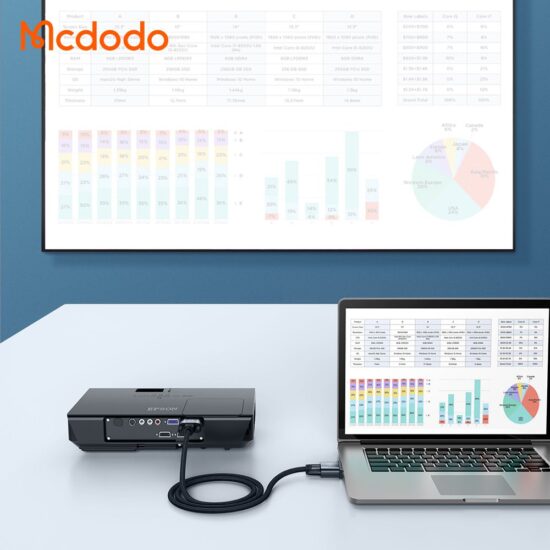 کابل انتقال تصویر (1080p) تبدیل VGA به VGA مک دودو مدل MCDODO CA-7780 طول 2متر