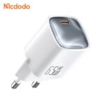 شارژر آداپتور دیواری مینی 65وات SFC3.0 مک دودو مدل MCDODO GaN CH-826