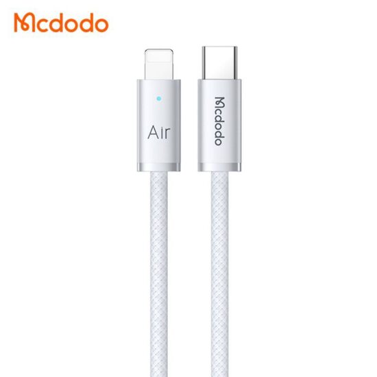 کابل شارژ تایپ سی به لایتنینگ 36وات مک دودو مدل MCDODO CA-778 طول 1.2 و 1.8متر