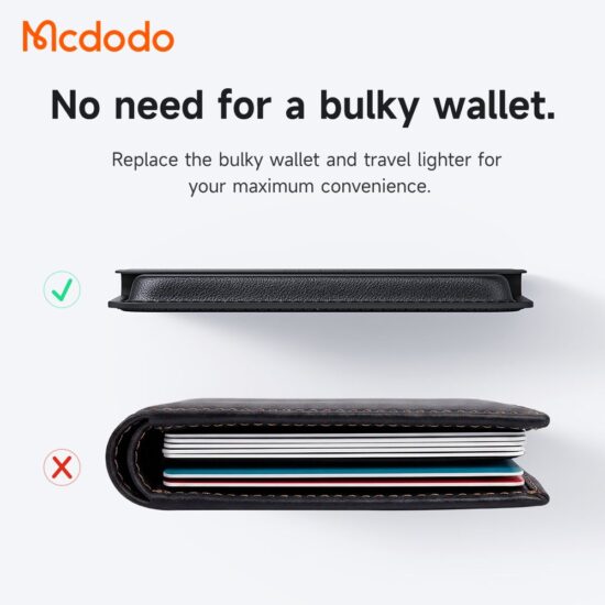 جاکارتی چرمی مگنتی پشت موبایل برند مک دودو مدل MCDODO WH-3530
