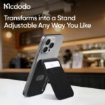 استند+جاکارتی چرمی مگنتی پشت موبایل برند مک دودو مدل MCDODO WH-205