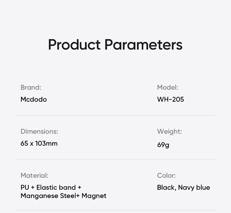 استند موبایل +جاکارتی چرمی مگنتی پشت موبایل از برند مک دودو مدل MCDODO WH-205 دارای ظرفیت 6 کارت ضروری | جانبی360
