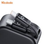 شارژر فندکی 130وات 3پورت با کابل متصل تایپ سی مک دودو مدل MCDODO CC-8710