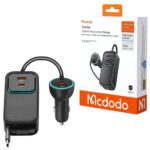 شارژر فندکی 6 پورت 135وات مک دودو مدل MCDODO CC-2131 با دسترسی صندلی عقب