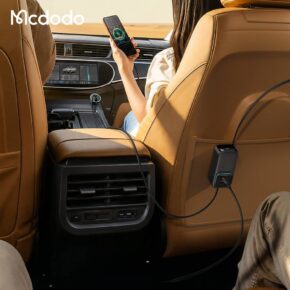 شارژر فندکی 6 پورت 135وات مک دودو مدل MCDODO CC-2131 با دسترسی صندلی عقب